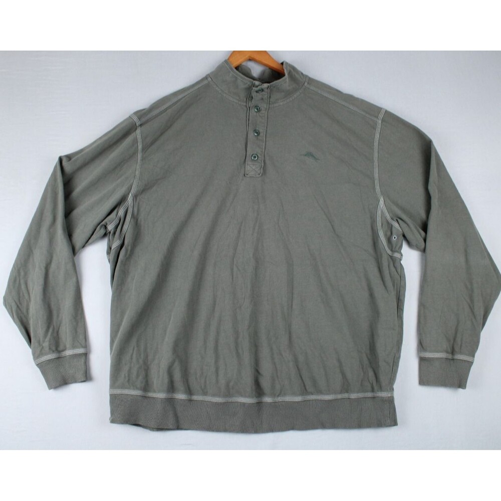 Tommy Bahama Pro Leisure Consultant Relax Size XXL Long Sleeve 4 Button Placket